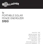 Gallagher S100 Instructions Manual preview