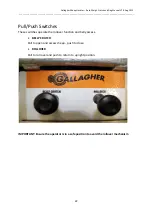 Preview for 22 page of Gallagher Sheep Handler User Manual