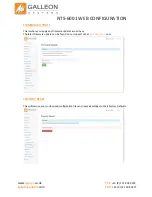 Предварительный просмотр 24 страницы Galleon NTS-6001 Configuration Manual