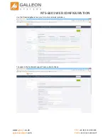 Предварительный просмотр 46 страницы Galleon NTS-6001 Configuration Manual