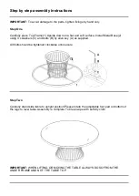 Preview for 3 page of GALLERY 5055999255820 Assembly  & Care Manual