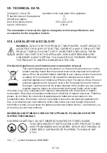 Preview for 27 page of Gallet ASP 301 Instruction Manual