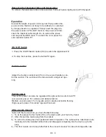 Предварительный просмотр 24 страницы Gallet ASP 3801 Toulon Instruction Manual