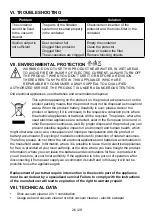 Preview for 26 page of Gallet ASP 612 Instruction Manual