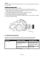 Предварительный просмотр 50 страницы Gallet ASP 618 WB Instruction Manual