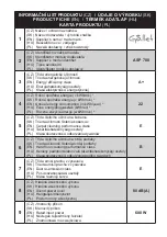 Preview for 30 page of Gallet ASP 700 Instruction Manual