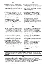 Preview for 35 page of Gallet ASP 718 Instruction Manual