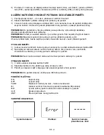 Preview for 4 page of Gallet BAC 103 Vertou Instruction Manual