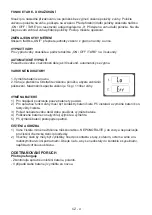 Preview for 4 page of Gallet BAC 512 Sens Instruction Manual