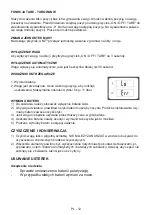 Preview for 12 page of Gallet BAC 512 Sens Instruction Manual