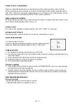 Preview for 4 page of Gallet BAC 525 Instruction Manual