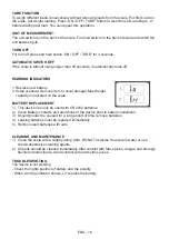 Preview for 16 page of Gallet BAC 525 Instruction Manual