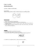 Предварительный просмотр 10 страницы Gallet BAC 801 Orange Instruction Manual