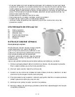 Preview for 14 page of Gallet BOU 747WB Instruction Manual