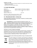 Preview for 22 page of Gallet CCH 130 Instruction Manual