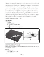 Preview for 26 page of Gallet CCH 130 Instruction Manual