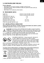 Preview for 7 page of Gallet CCH 160 Instruction Manual