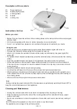 Предварительный просмотр 14 страницы Gallet CRO 629 Instruction Manual