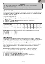 Preview for 25 page of Gallet FMOE205W Instruction Manual