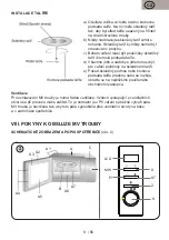 Preview for 9 page of Gallet FMOE220W Instruction Manual