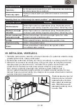 Preview for 23 page of Gallet FMOE220W Instruction Manual