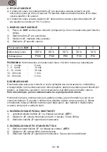 Preview for 26 page of Gallet FMOE220W Instruction Manual