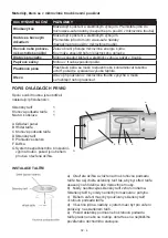 Preview for 6 page of Gallet FMOE222B Instruction Manual