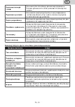 Preview for 51 page of Gallet FMOE305B Instruction Manual