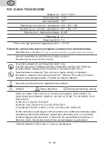 Preview for 60 page of Gallet FMOE305B Instruction Manual