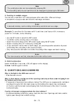 Preview for 75 page of Gallet FMOE305B Instruction Manual