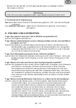 Preview for 115 page of Gallet FMOE305B Instruction Manual