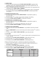 Preview for 34 page of Gallet FMOEG 255S Instruction Manual