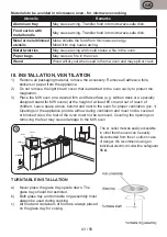 Preview for 43 page of Gallet FMOMG200W Instruction Manual