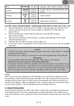 Preview for 45 page of Gallet FMOMG200W Instruction Manual