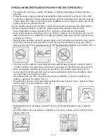 Preview for 10 page of Gallet GALCCH 120 Instruction Manual