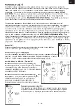 Предварительный просмотр 5 страницы Gallet GALMIX 329 Instruction Manual