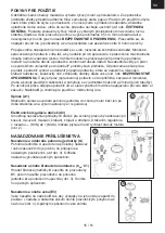 Предварительный просмотр 15 страницы Gallet GALMIX 329 Instruction Manual