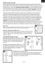 Предварительный просмотр 35 страницы Gallet GALMIX 329 Instruction Manual