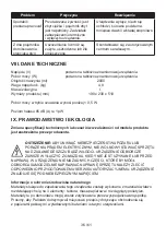 Preview for 36 page of Gallet HS 703 Instruction Manual