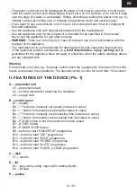 Preview for 41 page of Gallet HS 703 Instruction Manual