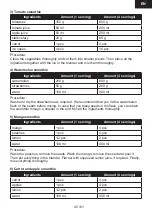 Preview for 45 page of Gallet HS 703 Instruction Manual