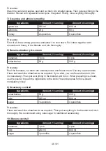 Preview for 46 page of Gallet HS 703 Instruction Manual