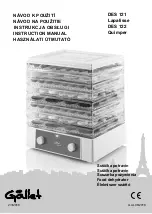 Gallet Lapalisse DES 121 Instruction Manual preview