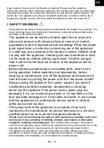 Preview for 19 page of Gallet Lestre Instruction Manual