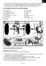 Preview for 21 page of Gallet Lestre Instruction Manual