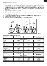 Preview for 23 page of Gallet MIX 526 Bordeaux Instruction Manual