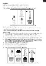 Preview for 29 page of Gallet MIX 526 Bordeaux Instruction Manual