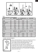 Preview for 31 page of Gallet MIX 526 Bordeaux Instruction Manual