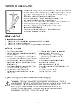 Preview for 40 page of Gallet MIX 526 Bordeaux Instruction Manual