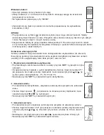 Preview for 22 page of Gallet PEP 257 Instruction Manual